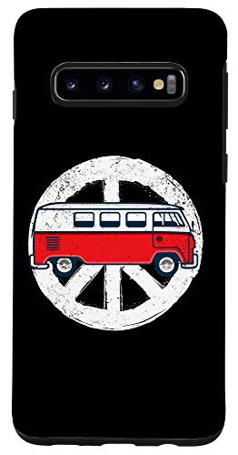 Galaxy S10 Retro Vintage Bus Van Oldtimer Oldschool Peace Gift Case