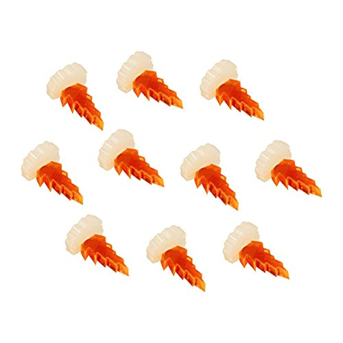 LITKO Broadside Marker Set- Micro- Fluorescent Orange  and  Translucent White -10-