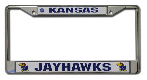 NCAA Kansas Jayhawks Chrome Plate Frame