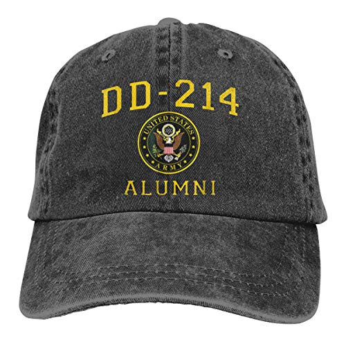 Us Army Dd214 Alumni Sandwich Cap Denim Hats Baseball Cap