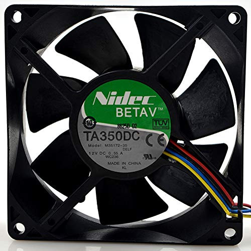 for M35172-35 9032 12V 0.55A 4-Wire NIDEC TA350DC Dell Desktop Temperature Control Fan
