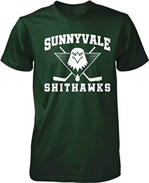 NOFO Clothing Co Sunnyvale Shithawks Men's T-Shirt- S Forest NOFO Clothing Co Sunnyvale Shithawks Men's T-Shirt- S Forest