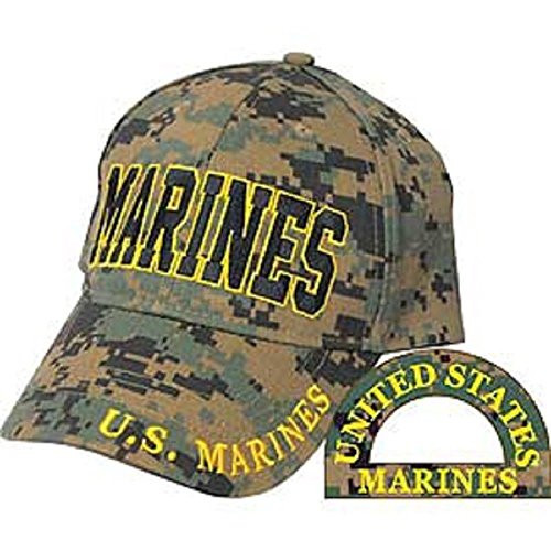 Infinity Superstore Marines Marine Corps MARPAT Camo Camouflage Gold Letter Cap Hat 407B Infinity Superstore Marines Marine Corps MARPAT Camo Camouflage Gold Letter Cap Hat 407B
