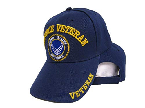 Air Force Veteran Shadow USAF US Embroidered Blue Ball Cap Baseball Cap Hat Air Force Veteran Shadow USAF US Embroidered Blue Ball Cap Baseball Cap Hat