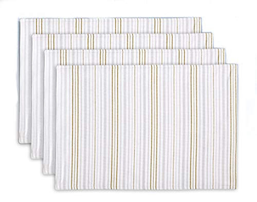 Martha Stewart Collection Holiday Luster Placemats - Set of 4