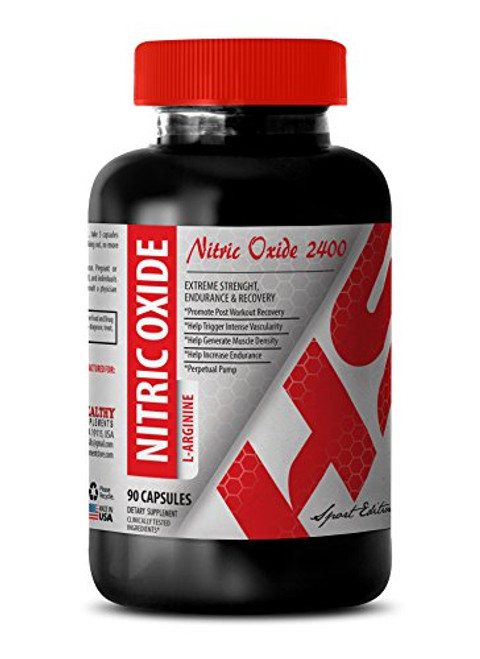 Nitric Oxide - Nitric Oxide L-ARGININE 2400MG - Support Sexual Response -1 Bottle-