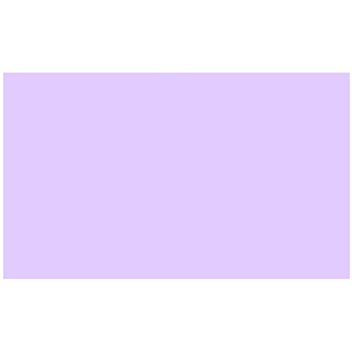 Colonial Cards- 150 Color Cardstock 3inch x 5inch Index Cards- Light Purple- Unruled