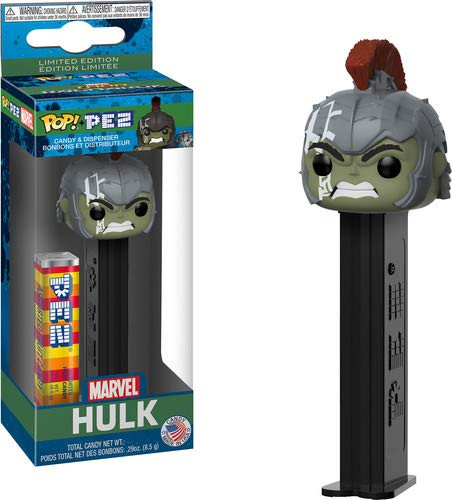 Funko Pop! Pez: Marvel - Hulk (Styles May Vary) Toy, Multicolor