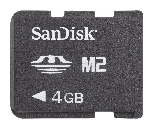 SanDisk 4GB Memory Stick Micro -M2- -SDMSM2-004G- BULK-