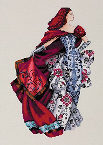 Mirabilia Nora Corbett Cross Stitch Chart ~ RED MD128