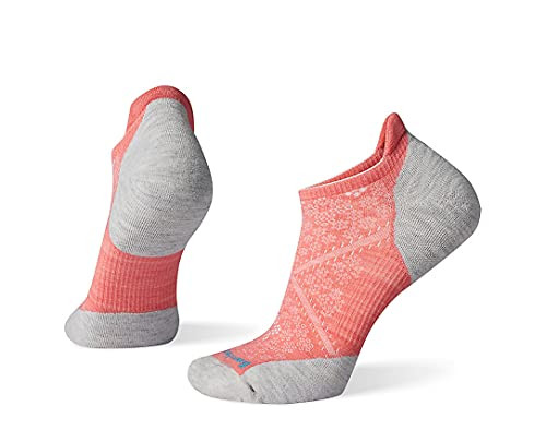 Smartwool PhD Run Light Elite Micro Bright Coral/Ash SM -Women's Shoe 4-6.5-
