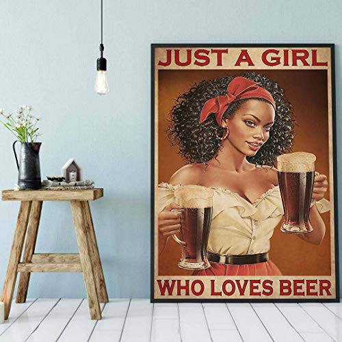 Wall Decorations for Living Room Modern Beer Poster - Just A Girl Who Love Beer sign- Beer Print- Craft Beer- Beer SVG- Beer Art- Beer Lover Gift- Beer Chart-Brewery-Bar Wall Decor Wall Decorations for Living Room Modern Beer Poster - Just A Girl Who Love Beer sign- Beer Print- Craft Beer- Beer SVG- Beer Art- Beer Lover Gift- Beer Chart-Brewery-Bar Wall Decor