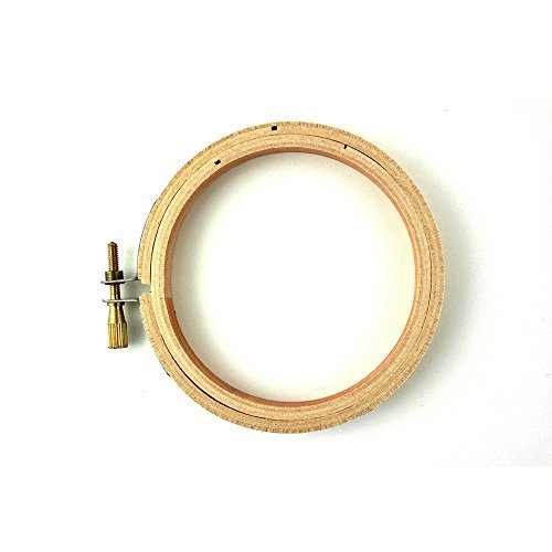 3 inch Round Wooden Embroidery Hoops Bulk Wholesale 12 Pieces New Darice