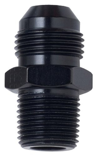Fragola 481612-BL Black Size (-12) x 3/4" MPT Straight Adapter Fitting