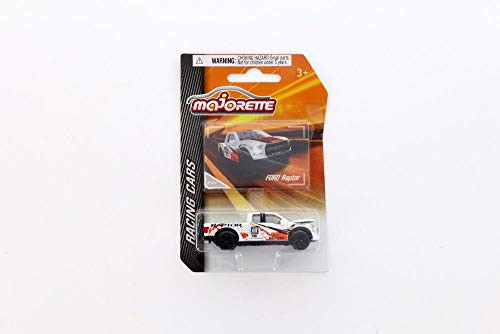 Ford Raptor- White and Orange - Jada Toys 2120520101JA - 1/64 Scale Diecast Model Toy Car