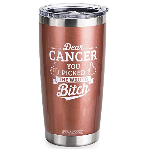 Breast Chemotherapy Hysterectomy Cancer Gifts For Women Survivors Female Patient- Best Chemo Awareness Gifts- Ovarian- Fuck Cancer Suck Gifts Breast Chemotherapy Hysterectomy Cancer Gifts For Women Survivors Female Patient- Best Chemo Awareness Gifts- Ovarian- Fuck Cancer Suck Gifts