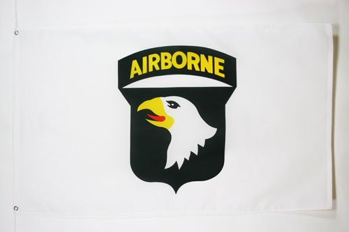 AZ FLAG USA Airborne with White Eagle Flag 3' x 5' - US - American Army Flags 90 x 150 cm - Banner 3x5 ft