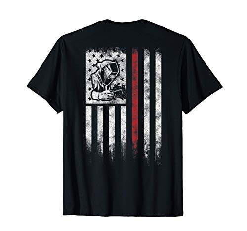 Welder Vintage USA American Flag Patriotic Welding Gift T-Shirt Welder Vintage USA American Flag Patriotic Welding Gift T-Shirt
