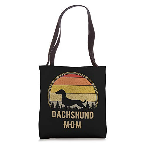 Dachshund Dog Mom Mama Mother Funny Weiner Dog Tote Bag