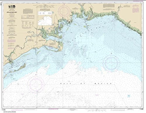 NOAA Chart 11405-Apalachee Bay by East View Geospatial