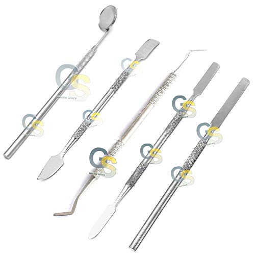 G.S Dentistry Wax Clay SOAP Mixing Material Amalgam Metal Cement Spatula HEIDMAN New