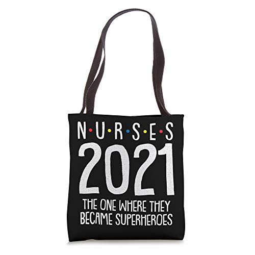 Nurse 2021 Superhero Registered Nursing Student RN Gift Tote Bag Nurse 2021 Superhero Registered Nursing Student RN Gift Tote Bag