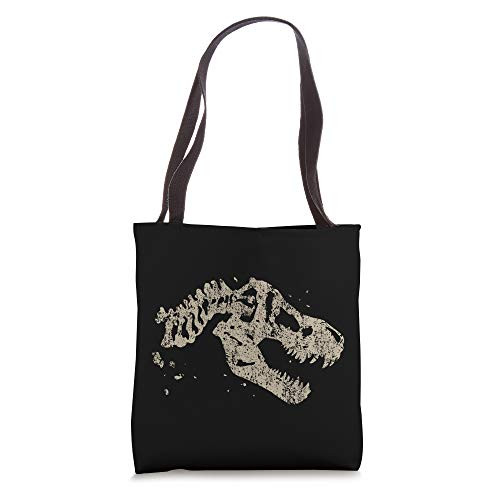 Distressed T-REX Skull- Tyrannosaurus Rex Dinosaur Fossil Tote Bag