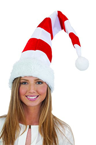 Jacobson Hat Company Women's Light-Up Elf Hat- White- Adult