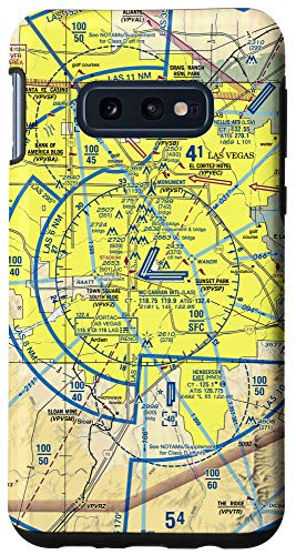 Galaxy S10e Aeronautical VFR Sectional Chart - Las Vegas Case