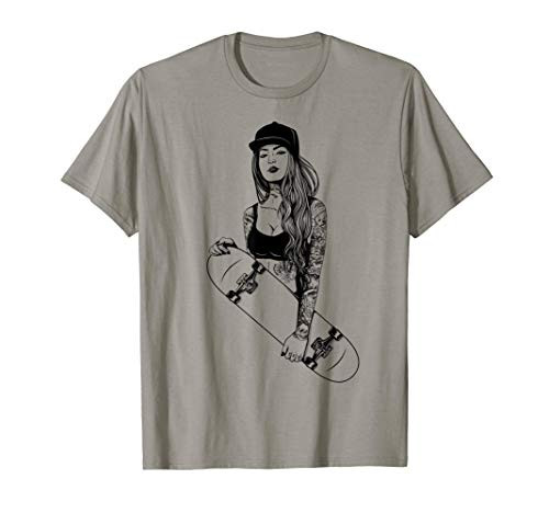 Skater Girl Skateboard Skateboarding Skateboarder Sk8 Gift T-Shirt Skater Girl Skateboard Skateboarding Skateboarder Sk8 Gift T-Shirt
