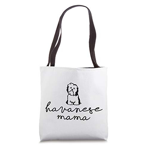 Havanese Mama Mom Dog Lover Gifts Women Tote Bag