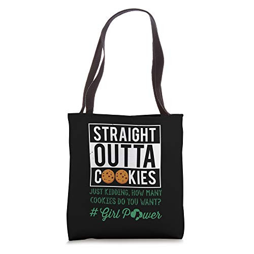 Straight Outta Cookies Girls Cookie Dealer Scouting Scout Tote Bag Straight Outta Cookies Girls Cookie Dealer Scouting Scout Tote Bag