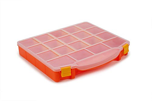 BEROSSI Altera Small Organizer, Orange (10.6'' x 9.5'' x 1.6'')