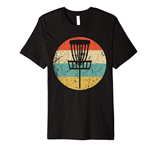 Disc Golf Shirt - Retro Disc Golf Basket T-Shirt