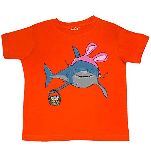 inktastic Easter Bunny Shark Hunt Toddler T-Shirt 3T Orange 3a5da