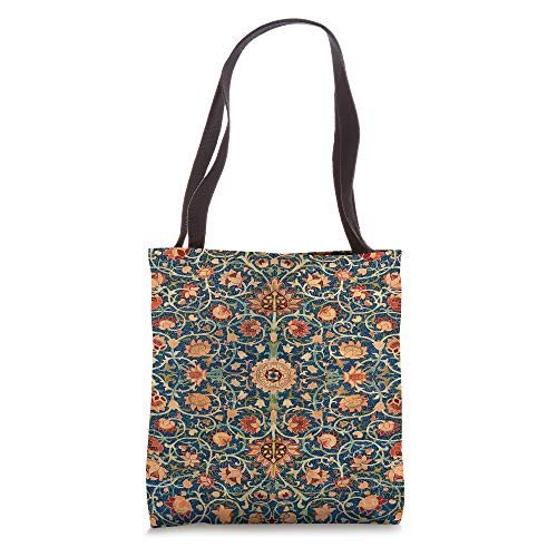 Bohemian Vintage Moroccan Pattern Retro Floral Boho Art Tote Bag