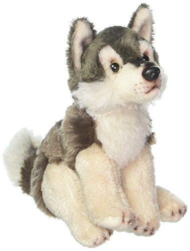DEMDACO Plush Beanbag, Wolf