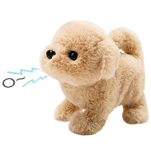 Toy Dogs That Walk and Bark Battery Robot Realistic Toy Dog Tails
