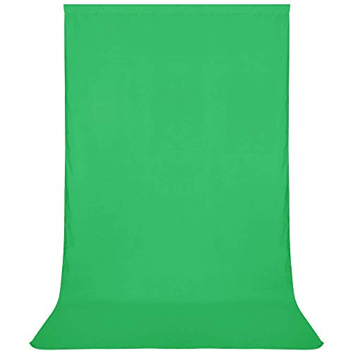 PhoMia Green Background Screen Muslin Chromakey Backdrop 6x9ft Green Screen Background for Photography Video Studio and Streaming -Green- PhoMia Green Background Screen Muslin Chromakey Backdrop 6x9ft Green Screen Background for Photography Video Studio and Streaming -Green-