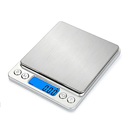 Stainless Steel Kitchen Electronic Scale USB Powered Digital Kitchen Scales 3kg/0.1g Precision Food Jewelry Scale Weighing Device Electronic Balance LCD Kitchen Scales -Size - 3kg/0.1g- Stainless Steel Kitchen Electronic Scale USB Powered Digital Kitchen Scales 3kg/0.1g Precision Food Jewelry Scale Weighing Device Electronic Balance LCD Kitchen Scales -Size - 3kg/0.1g-