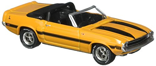 Johnny Lightning 1: 64 Classic Gold 2017 Release 4 Version B - 1970 Shelby GT-500 (Grabber Orange) Diecast Vehicle