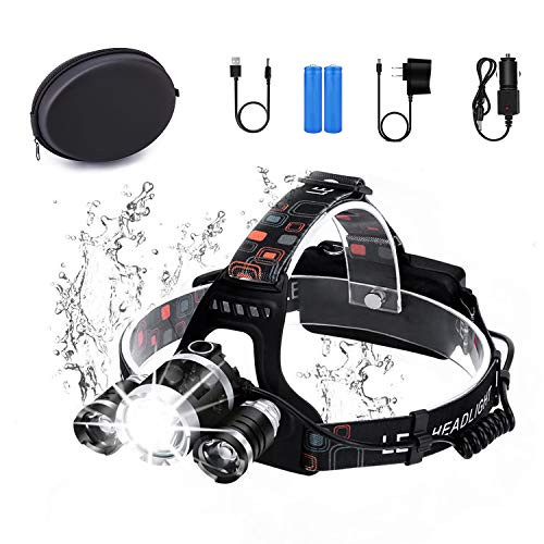 LHOTSE Rechargeable Headlamp- Head Lamps Outdoor Led- Ultra Light Bright Waterproof Headlight- Zoomable Headlamps Flashlight For Adults and kids LHOTSE Rechargeable Headlamp- Head Lamps Outdoor Led- Ultra Light Bright Waterproof Headlight- Zoomable Headlamps Flashlight For Adults and kids