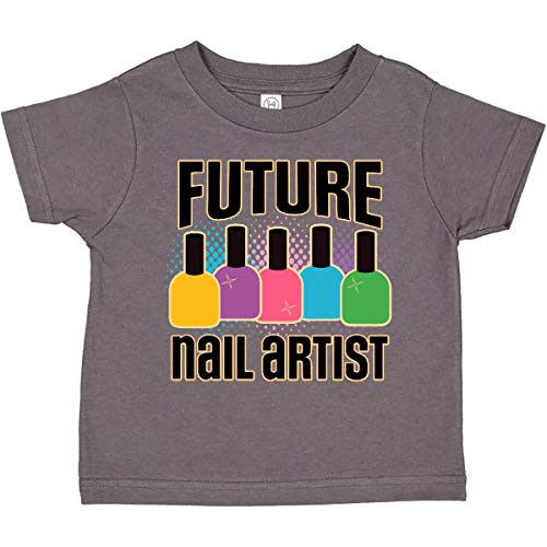 inktastic Salon Future Nail Artist Toddler T-Shirt 2T Charcoal 34b7f