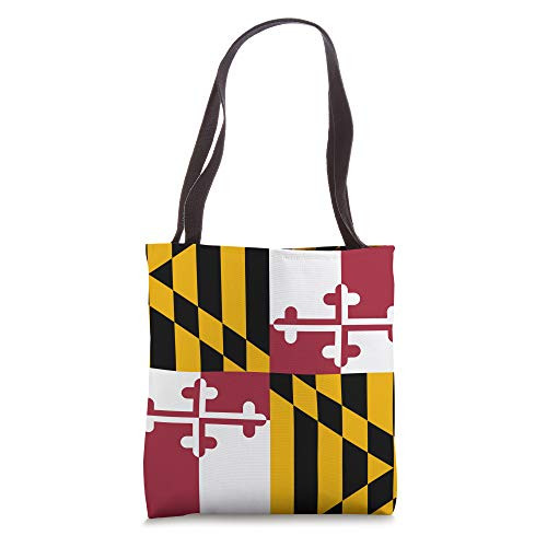 Maryland Flag Tote Bag