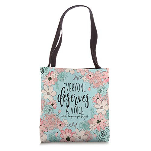 SLP Speech Therapy Language Pathologist Tote Bag