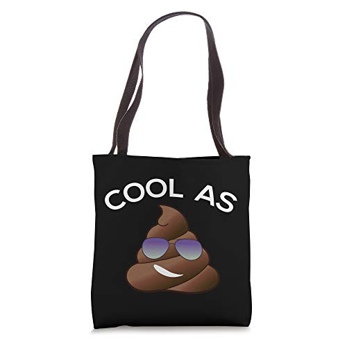 Funny Cool As Poop Emoji T-Shirt Cute Poo Emoji Cool Poo Tee Tote Bag Funny Cool As Poop Emoji T-Shirt Cute Poo Emoji Cool Poo Tee Tote Bag