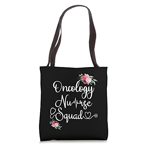 Oncology Nurse Squad Oncology Nursing NP Funny Nurses Gift Tote Bag