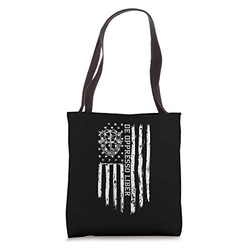 De Oppresso Liber US Army Special Forces American Flag Tote Bag