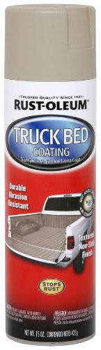 Rust-Oleum Automotive 253438 15-Ounce Truck Bed Coating Spray, Tan