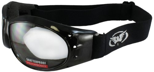 Global Vision Eliminator Motorcycle Goggles (Black Frame/Clear Lens) Global Vision Eliminator Motorcycle Goggles (Black Frame/Clear Lens)